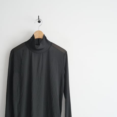 2022 / 未使用 / NOBLE / シアースキニーハイネックTOPS / 22070240101340 / 2403-0481