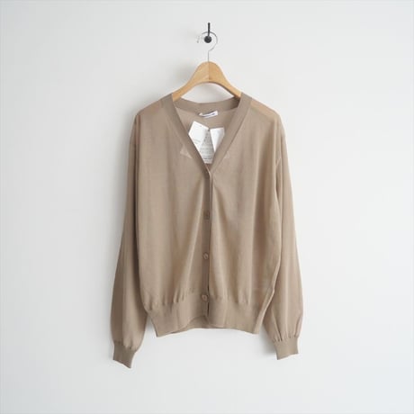 2024SS / 未使用 / DEUXIEME CLASSE / VOILE Vネック カーディガン / 24080500806010 / 2503-0811