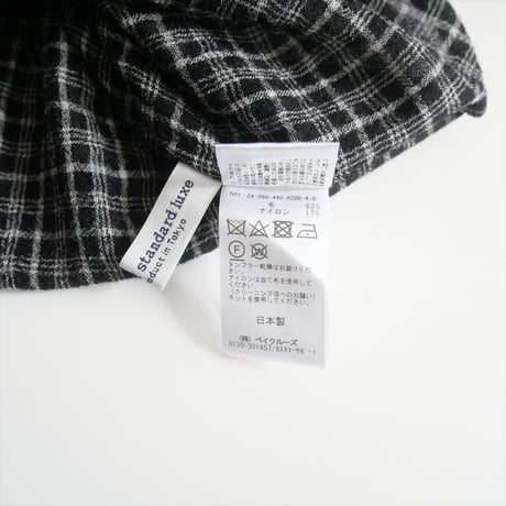 2024AW / journal standard luxe / リファイン フリルブラウス / 24050440020040 / 2504-0523