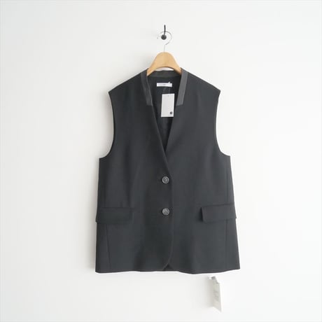 2024AW今季 / 未使用 / IORE / BICOLOR GILET(BLACK) / IOR24AW-VT-001 / 2410-1344