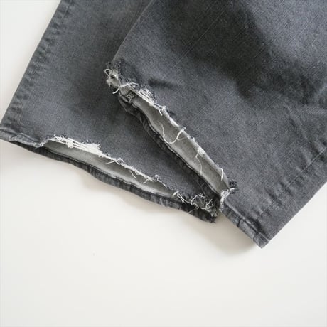 2023 / L'Appartement別注 / GOOD GRIEF! / Damaged Hem Wide Leg Denim / 23030560202210 / 2410-0741