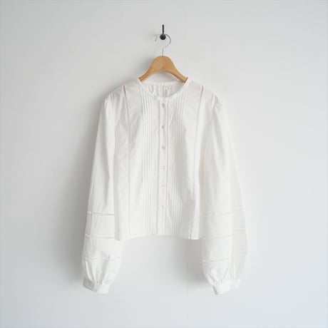 2024SS / 未使用 / SPICK&SPAN / スタンドレースブラウス / 24051200101010 / 2503-0094