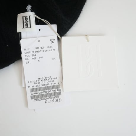 2023AW / 未使用 / DEUXIEME CLASSE購入品 / BY MALENE BIRGER / hoodie scarf / 23090510001130 / 2409-0770