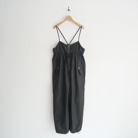 2024SS・人気完売品 / ADAM ET ROPE / 【UVカット】シャイニータフタ撥水ロンパース / GAY04050 / 2505-0593