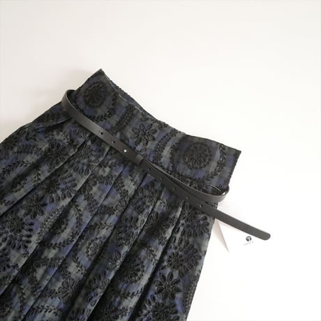 SHE tokyo Anna blackwatch embroidery S-SK-267 2606-0382