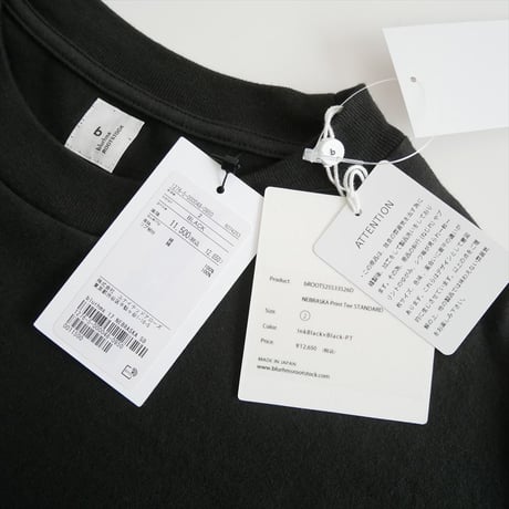 2026SS今季 / 未使用 / BEAUTY&YOUTH購入品 / blurhms ROOTSTOCK NEBRASKA プリント Tシャツ 12765000048 / 2605-0764