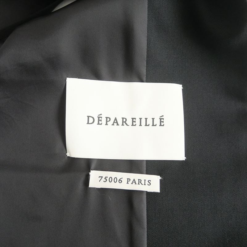 2024AW / DEPAREILLE / WOOL TWILL GILET / B1143A