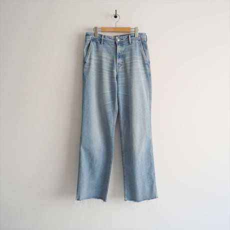 2024SS今季新作 / スタイリスト加藤かすみさんコラボ / YANUK / ECO DENIM　ローライズ ストレート / 57133506 / 2403-1073