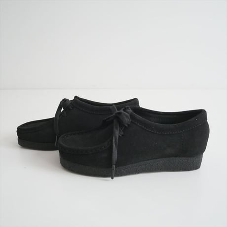 継続販売品 / CLARKS / Wallabee. / レディース ワラビー （ブラックスエード） / 26155522 / 2506-0971