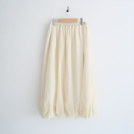 2024SS / TENNE HANDCRAFTED MODERN / organza layered ballon skirts  / 2408-0214