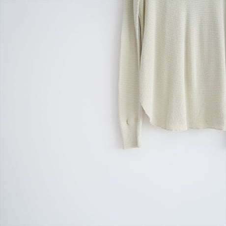 2023AW・人気完売品 / GOOD GRIEF! / HENLEY NECK THERMAL TOP / 23070560203530 / 2409-2054