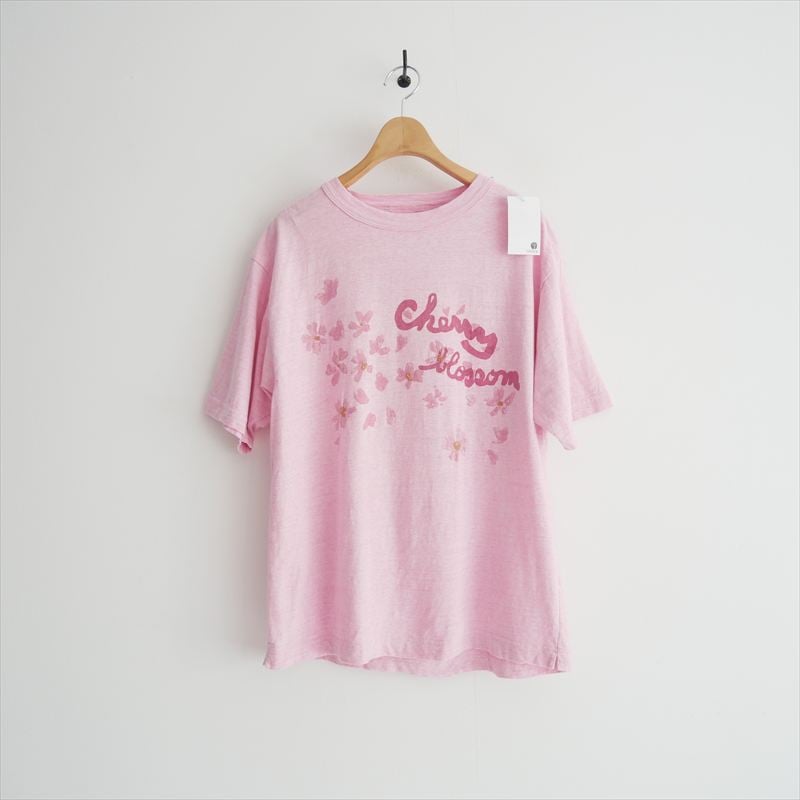 2026SS今季 / 45R 天竺の908桜吹雪Tシャツ Short Sleeve 50370