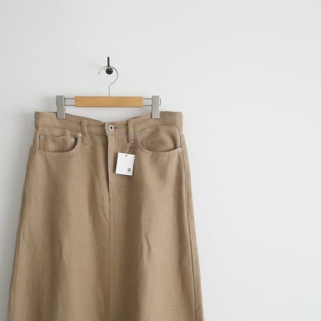 2022SS / L'Appartement購入品 / UNION LAUNCH / LINEN MAXI SKIRT / 3510500129 / 2401-0584