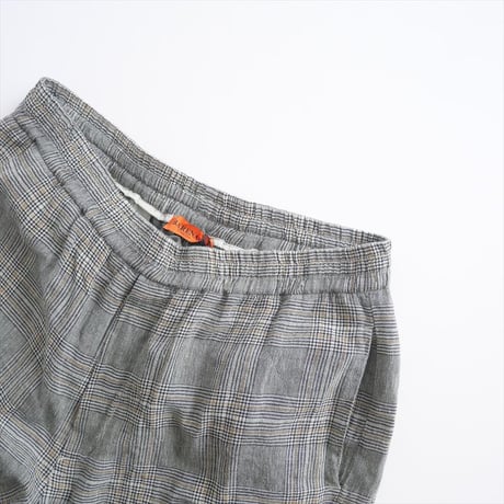 2023SS / 未使用 / journal standard luxe購入品 / BARENA / LINEN CHECKED SHORTS / 23030450000010 / 2405-0576