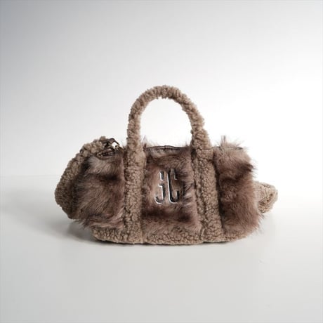 2025AW今季・人気完売品 / 未使用 / L'Appartement購入品 / GOOD GRIEF! / GCA EMB FAUX FUR PINT TOTE / 2511-1075