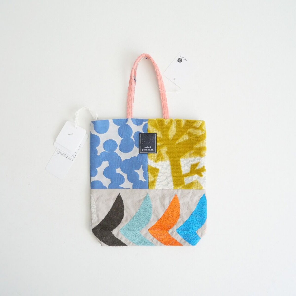 新品未使用　タグ付き　ミナペルホネン　 toast bag piece 未使用 / mina perhonen / piece toast bag / pi0232