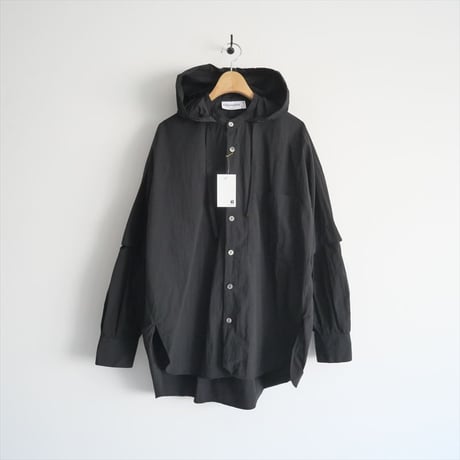 2023SS・人気完売品 / nagonstans / layered hooded－shirt / 470GS830-1550 / 2411-1458