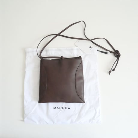 継続販売型 / MARROW / PILLOW-3 レザー巾着ショルダー / 2508-0267