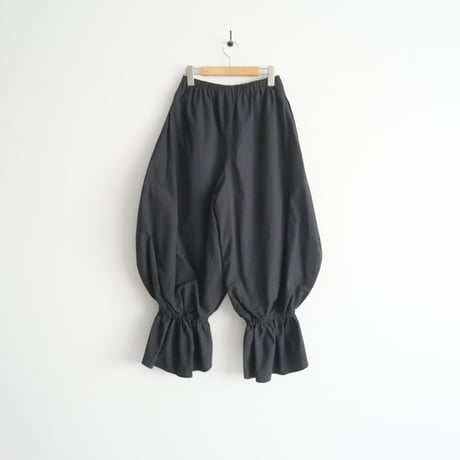 2021SS / ENFOLD / GIZAブロード フリルバルーンTROUSERS / 300ES931-2020 / 2310-1036