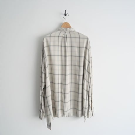 2023・人気完売品 / L'Appartement別注 / REMI RELIEF / CHECK 2WAY SHIRT / 23050570003810 / 2411-0710