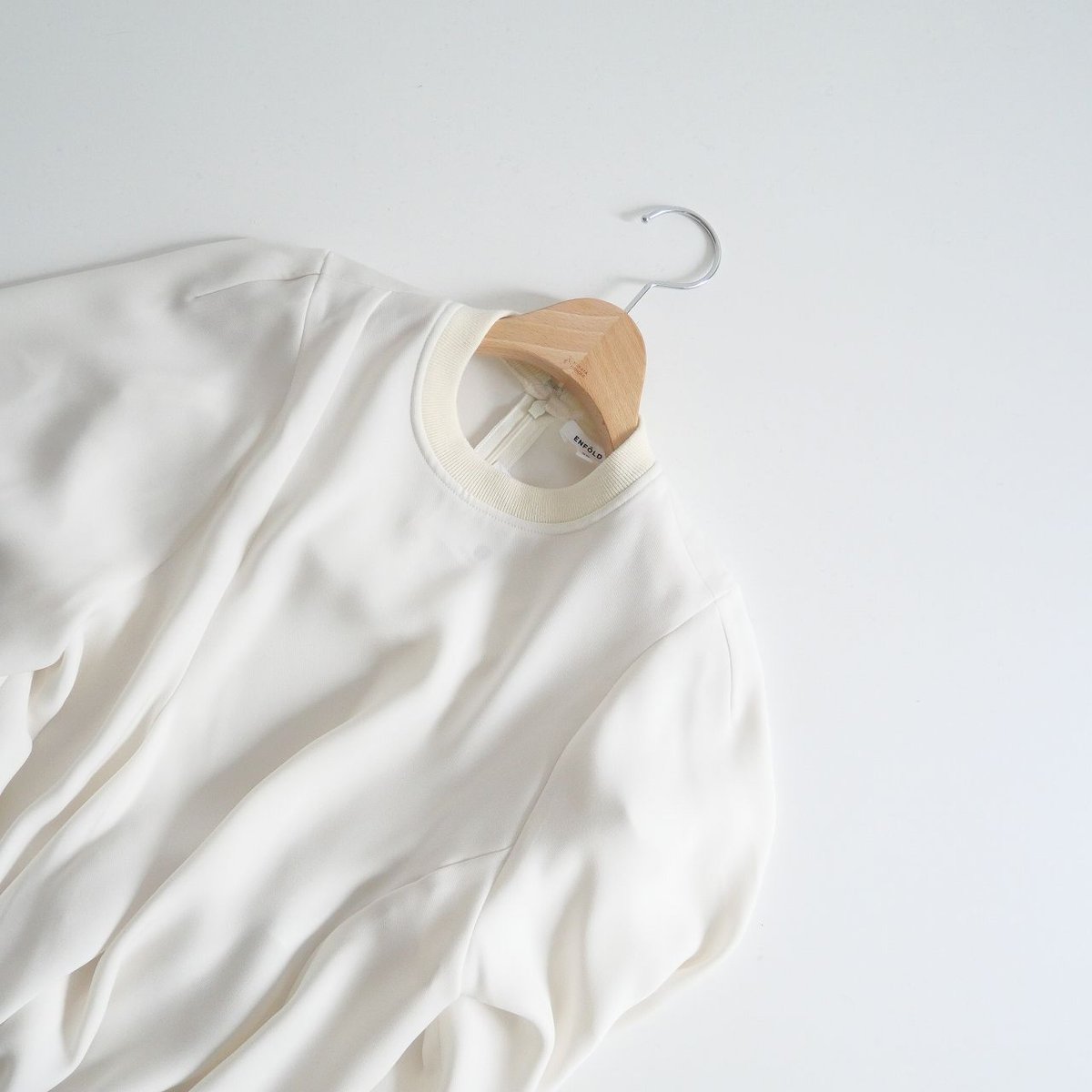 2023SS今季 / ENFOLD / CURVE-DRAPE PULLOVER / 2306