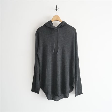2022AW / 未使用 / SCENTOF / AP STUDIO / wool hoodie T-sh / 22070586302030 / 2404-0745