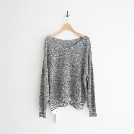 2025SS今季・人気完売品 / 未使用 / SPICK&SPAN / ペーパーヤーン2WAYルーズプルオーバー / 25080200543010 / 2506-0930