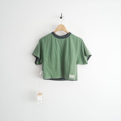 未使用 / REMI RELIEF×THE SHISHIKUI reversible Tシャツ RN28369104SK / 2605-1431