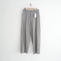 2025SS Drawing Numbers ミックスリネンノータックワイドパンツ DNZ1051302A00032605-0612