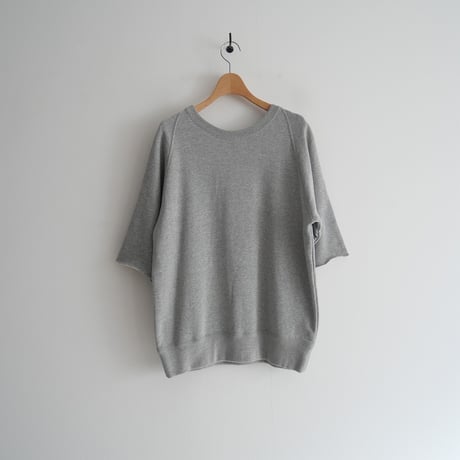 2022SS / L'Appartement別注 / LOOPWHEELER x LOWERCASE / Half Sleeve Sweat / 22070570004610 / 2311-0117
