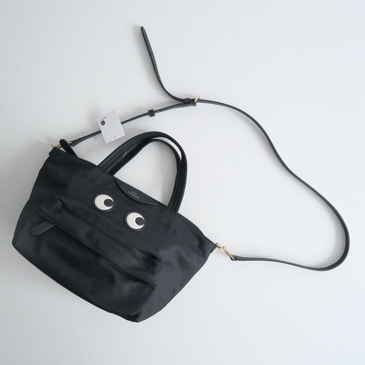 2023 / ANYA HINDMARCH / アイズ ナイロン E/W トート ミニ / 2