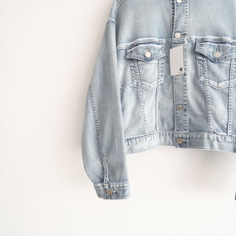 2022SS / 自由区 / 【洗える】USUKARU DENIM ノーカラージャケット / JKWMNS6210 / 2505-0374