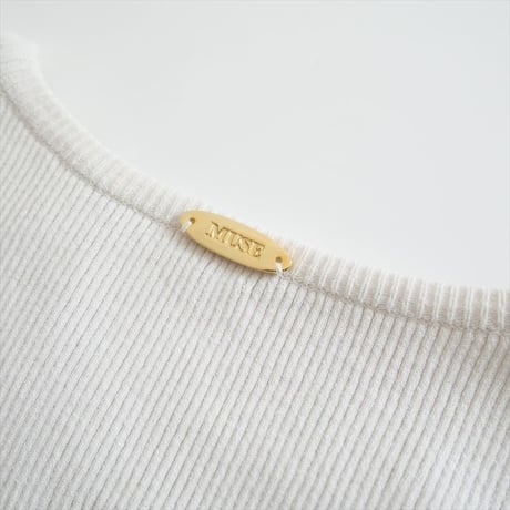 2024SS・人気完売品 / DEUXIEME CLASSE / Diner B RIB CROP タンクトップ / 24080500407010 / 2507-0353