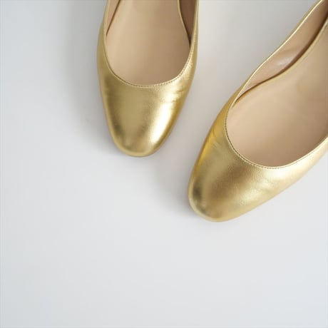 継続販売品 / Ron Herman購入品 / FRANCESCO RUSSO / Nappa Laminated Leather Round Toe Flat Shoes / 2406-0432