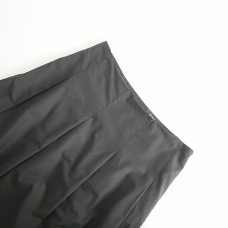 2023SS / MUSE de Deuxieme Classe購入品 / Col Pierrot / CTN PLEATED スカート（BLACK） / 2402-0605