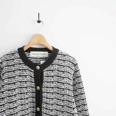 2023SS / THE SHINZONE / TWEED KNIT CD / 23SMSNI02 / 2311-0595
