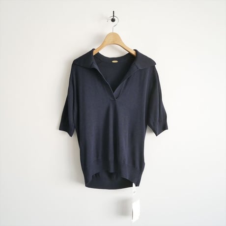 2025SS / 未使用 / DEUXIEME CLASSE SOIE POLOSHIRT 25080500408010 / 2604-0214