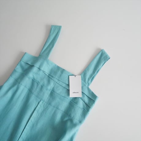 2023 / Ron Herman別注カラー LOOK掲載商品 / ebure × Ron Herman / Botanical Linen Dress (sax) / 2311-0323