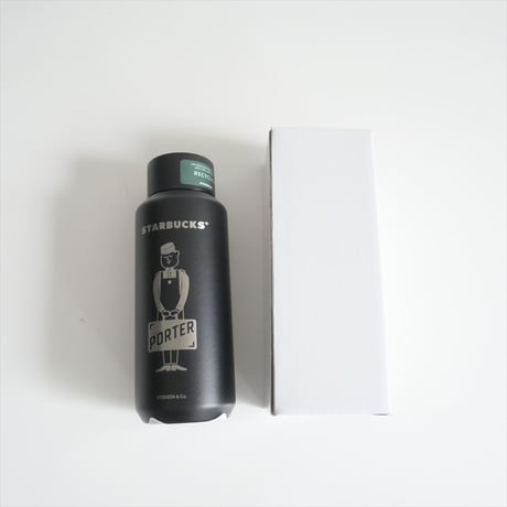 2025SS今季・人気完売品 / 未使用 / STARBUCKS×PORTER / リサイクルステンレスボトル355ml / 2506-0405