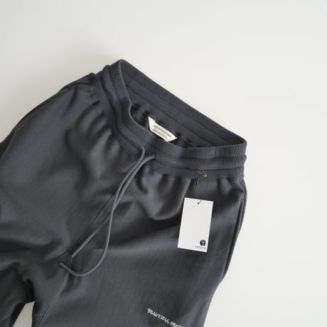 2024SS今季新作 / 未使用 / beautiful people / suvin compact sweat wide straight pants / 2403-0039