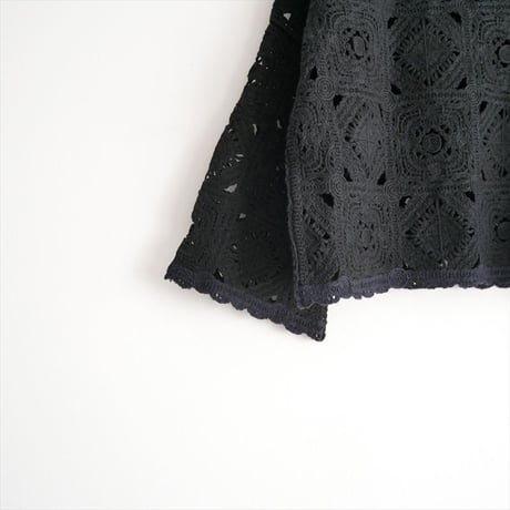 2025SS / 未使用 / UNITED ARROWS / クロッシー エンブロイダリー ニットプルオーバー / 15181061911 / 2512-1077