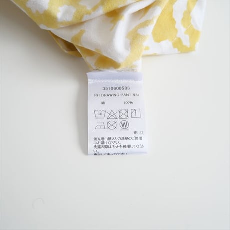 2022SS / Ron Herman別注 / SZ Blockprints / Nila Print Drawing Pants / 3510600583 / 2311-1475