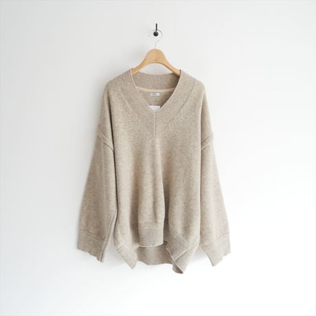 2023AW / Plage購入品 / NEPLA. / DROP SHOLDER V/N プルオーバー / 23080923001030 / 2601-0845