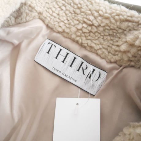 2023AW / THIRD MAGAZINE / ボアミリタリーブルゾン / A08333FJM313 / 2411-1072