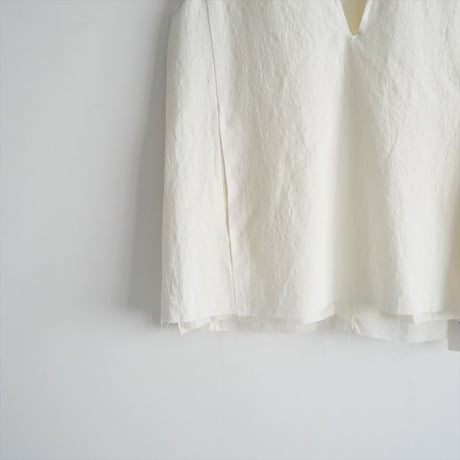 2022 / IENA購入品 / INSCRIRE / BOIL WASHER SLEEVELESS ジャケット / 22010910000710 / 2309-0222