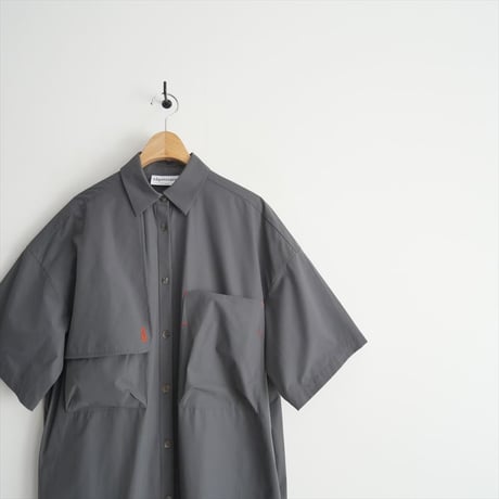 2024・人気完売サイズ / nagonstans / half-sleeves shirt-dress / 470HA433-0270 / 2410-0680