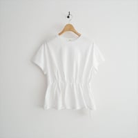 2025SS今季 / H BEAUTY＆YOUTH / コットンハイゲージ カットオフTシャツ