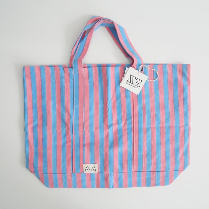 2022 / 未使用 / SZ Blockprints / オーバーサイズトートバッグ 2022 / 未使用 / SZ Blockprints / オーバーサイズトートバッグ