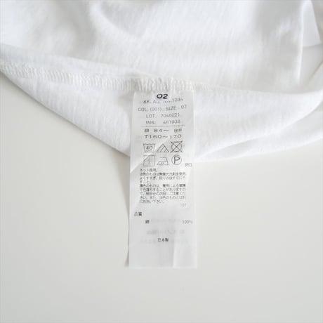 ATON / SUPIMA AIR 12/- OVERSIZED TANK TOP / KKAGNW1034 / 2503-0292