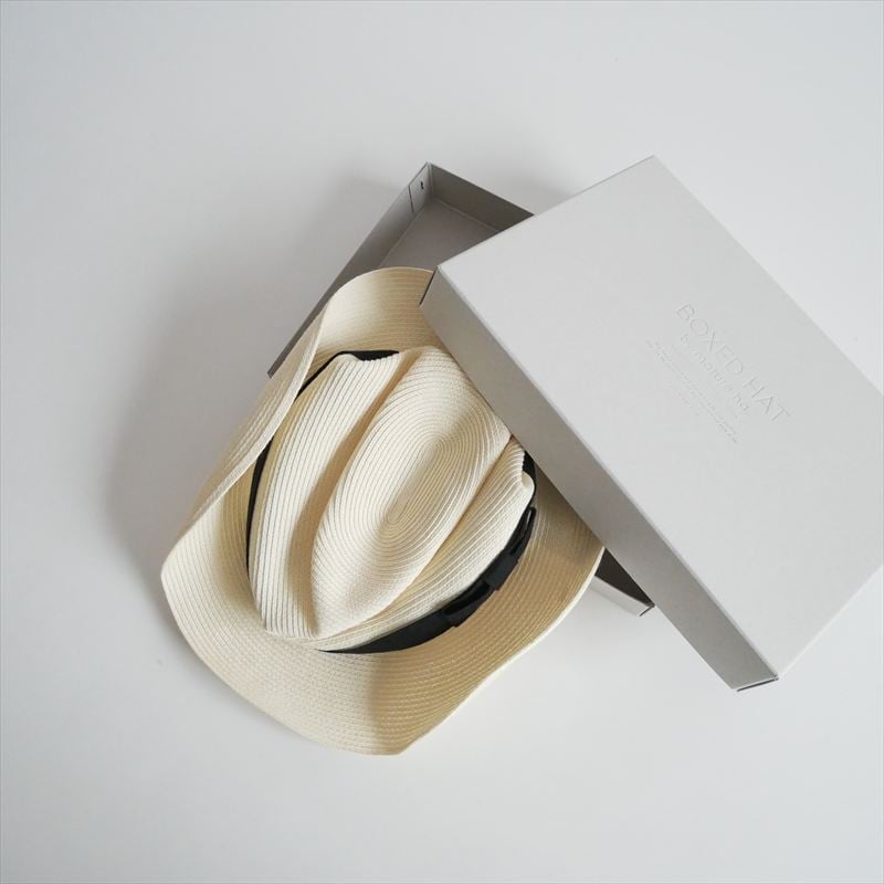 mature ha. / BOXED HAT 7cm brim / 2510-0326 | r